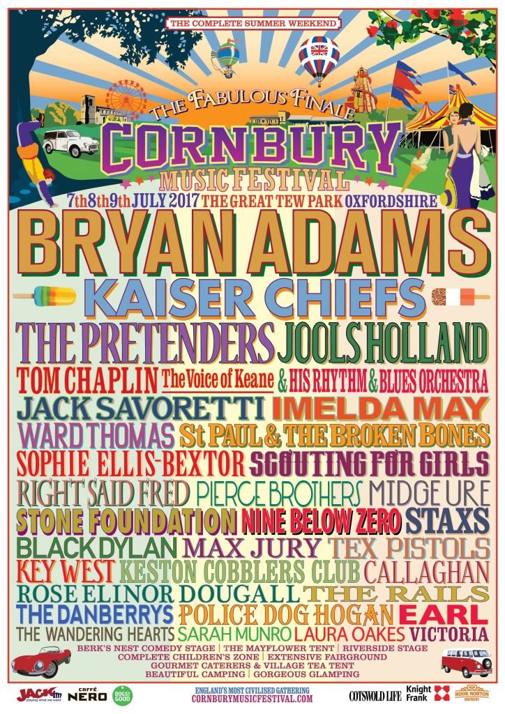 Cornbury Music Festival 2017 at The Great Tew Park (Oxfordshire) on 7 Jul  2017 