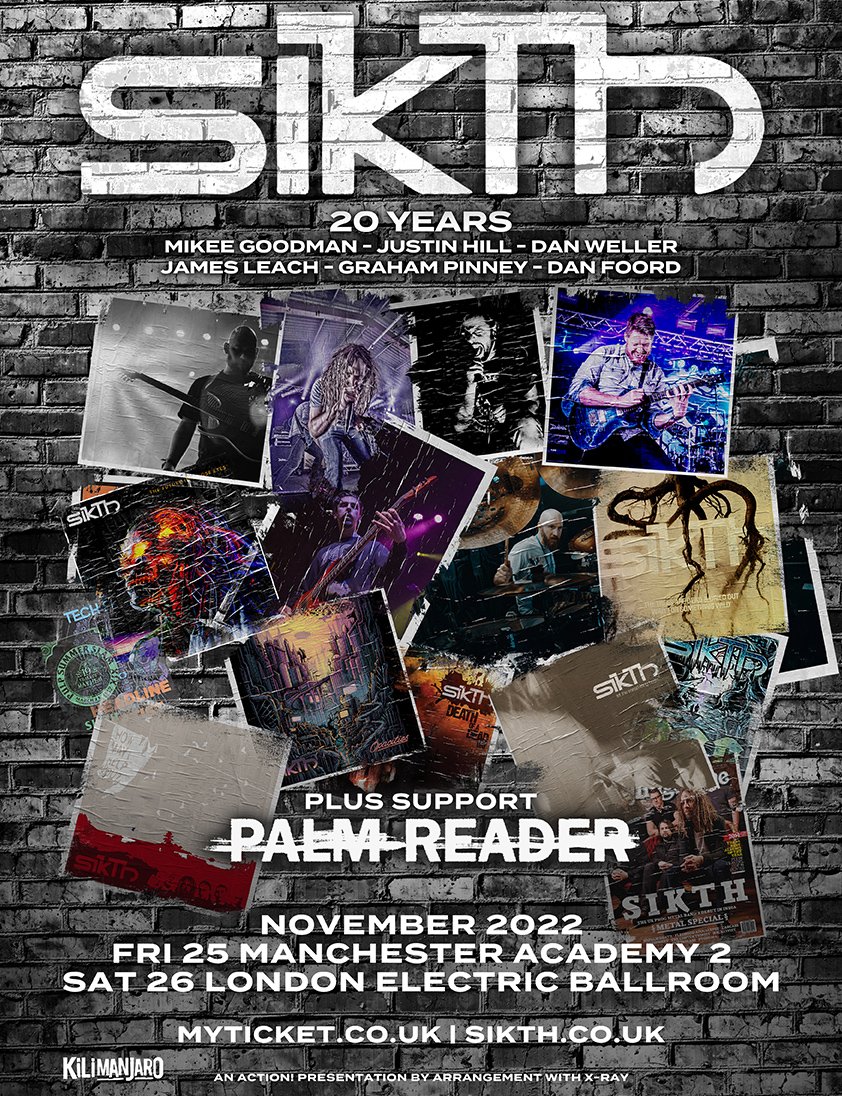 SikTh at Academy 2 (Manchester) on 25 Nov 2022
