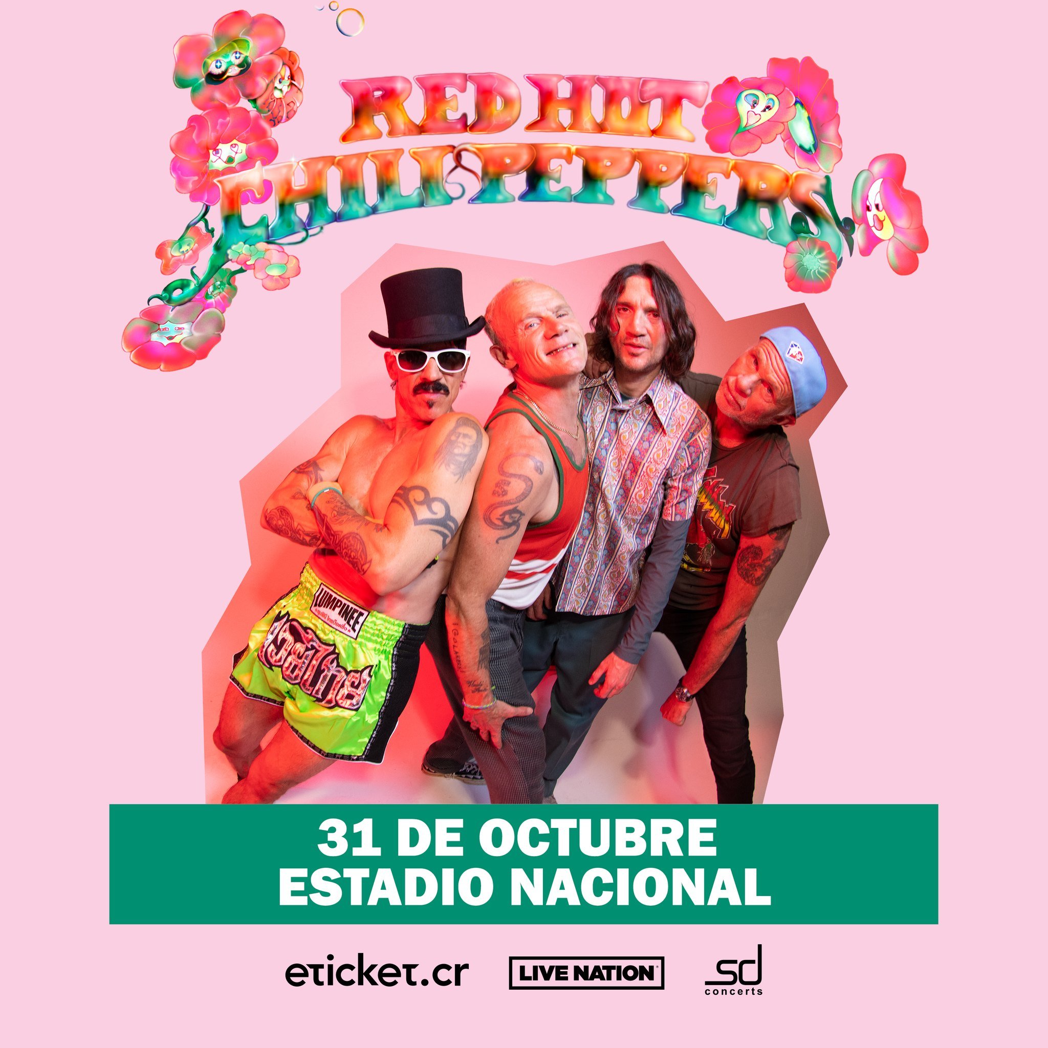 Red Hot Chili Peppers ''UNLIMITED LOVE TOUR'' | COSTA RICA à Estadio  Nacional de Costa Rica (La Sabana, San José) le 31 Oct 2023 | Last.fm