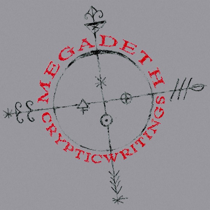 Megadeth Cryptic Writings ORIGINAL 12x12 Album Cover Replica