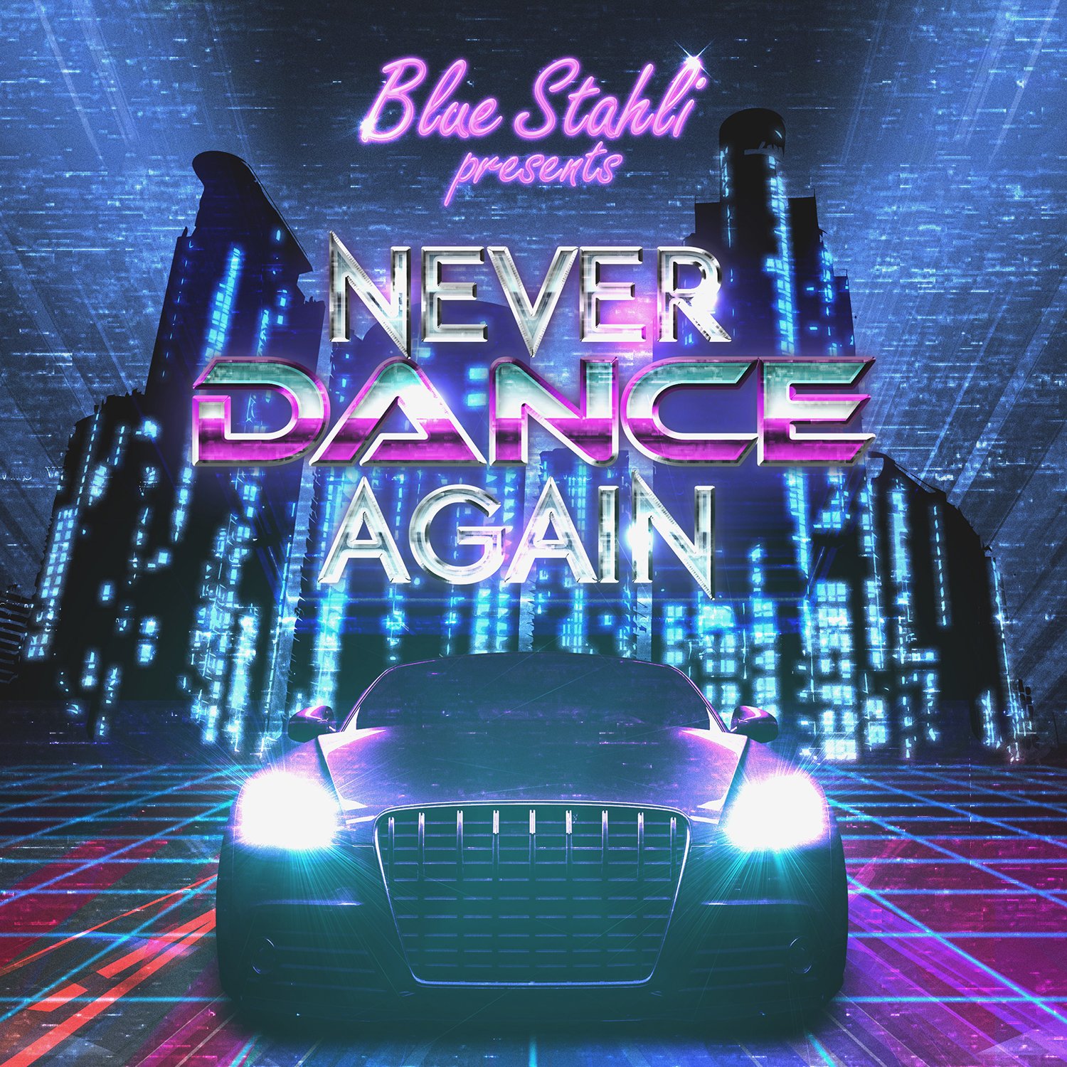 Blue again. Never Dance again. Blue Stahli. I never Dance again. Never never Dancing.
