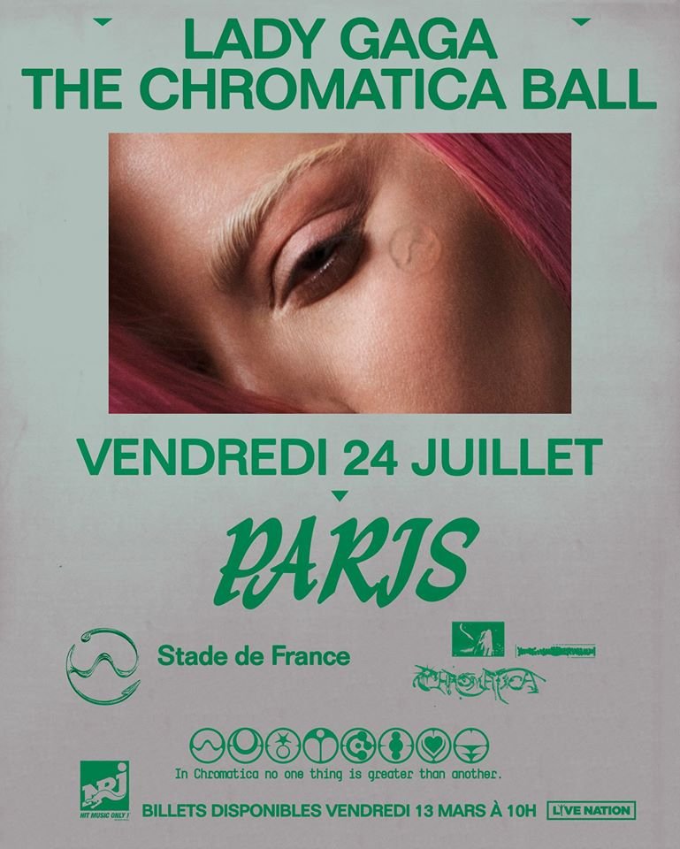 Lady Gaga: The Chromatica Ball no Stade de France (Saint-Denis) em 24 Jul  2022 | Last.fm