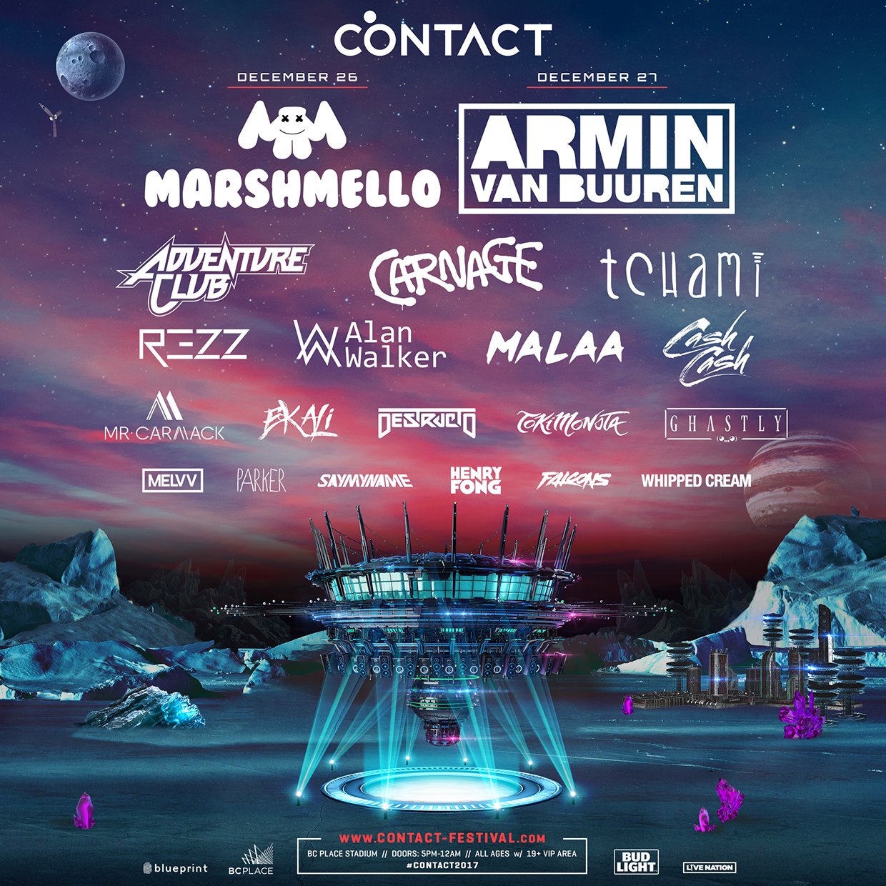 Music on 2024 festival 2017