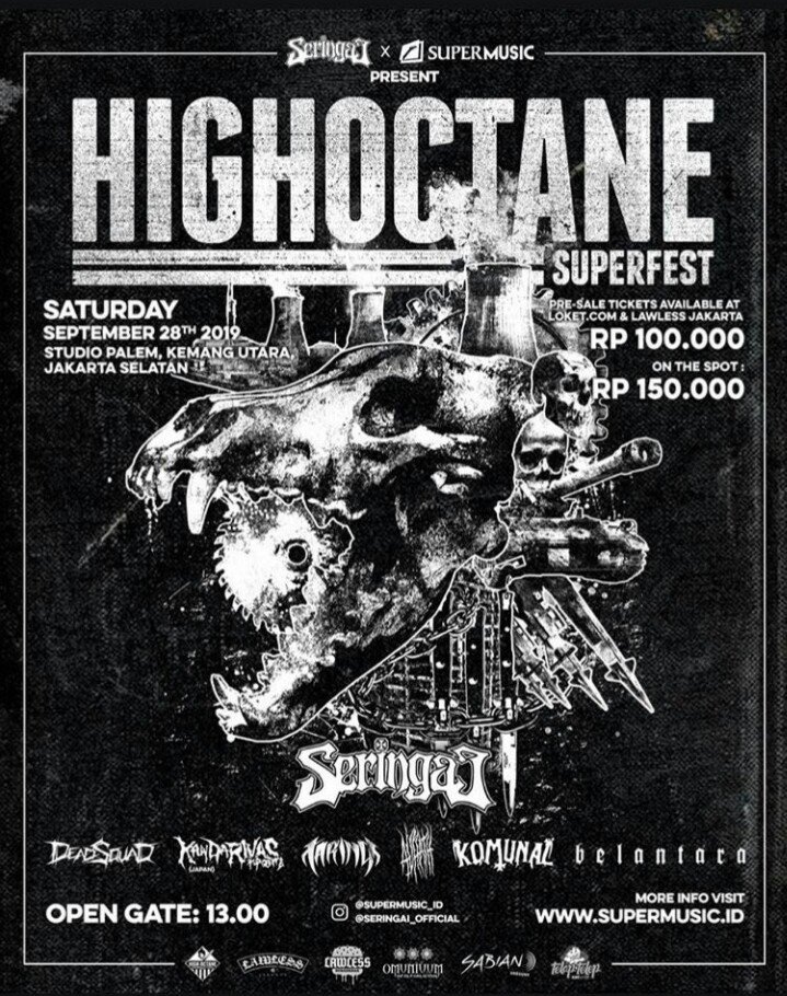 High Octane Superfest At Studio Palem Kemang Jakarta Selatan On