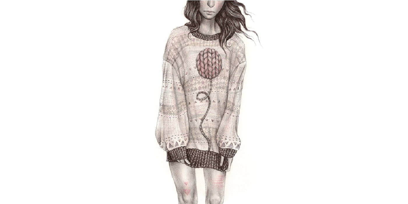 Рисунок джемпера женские. Свитер скетч. Эскиз девушка в свитере. Девушка в свитере рисунок. Красивый свитер арт.