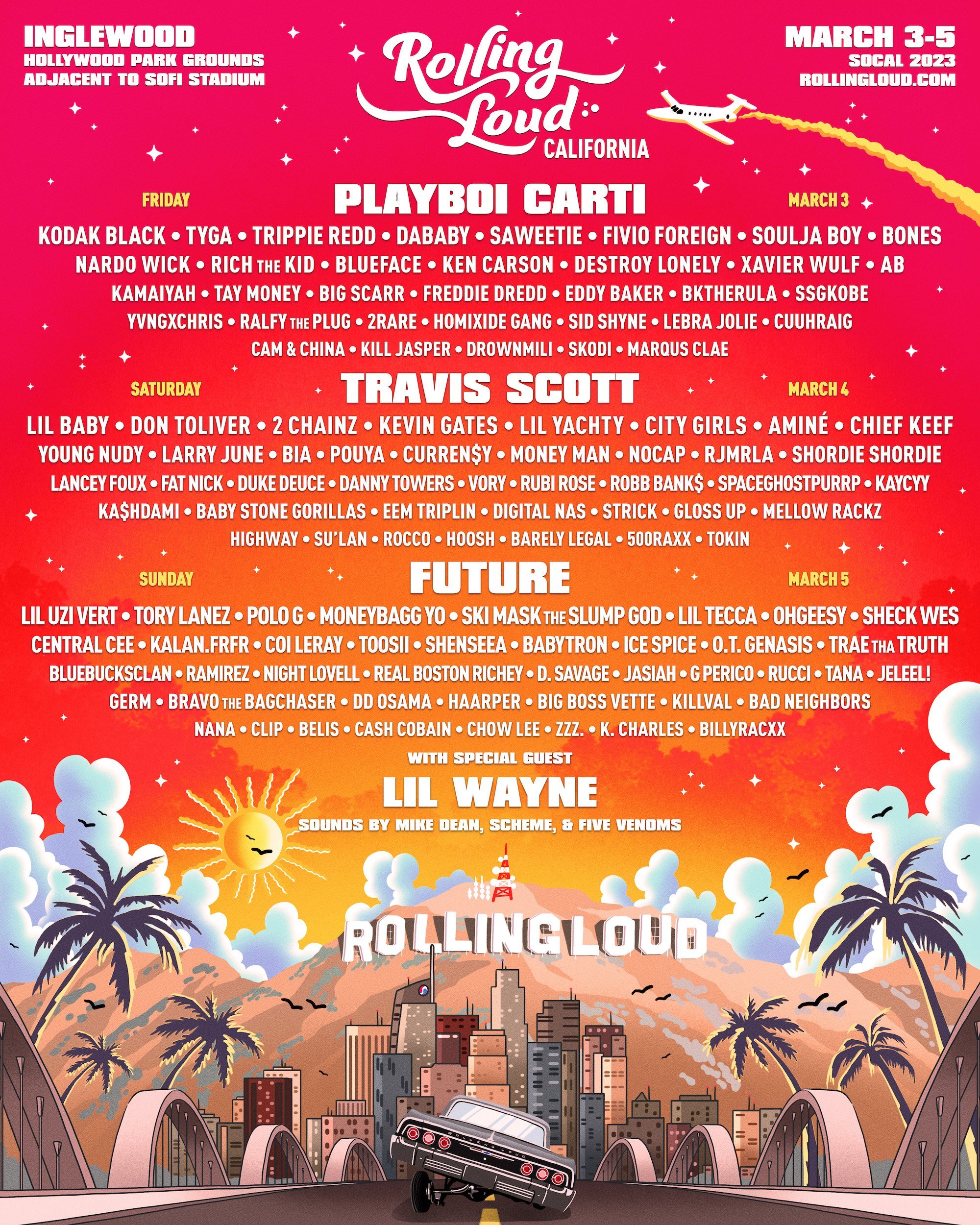 Rolling Loud California 2023, Festivals