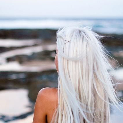 Блондинки фото волосы со спины Long blonde hair! Future length of my hair.