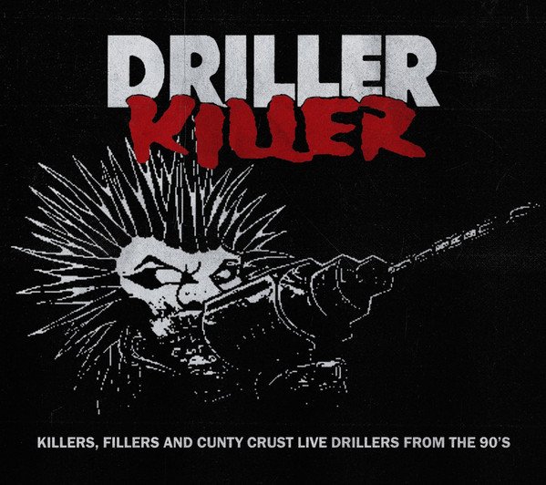 Last killer. Driller Killer Band logo.