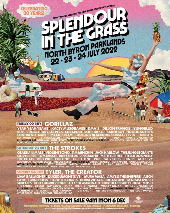 Splendour in the Grass 2022 North Byron Shire Parklands (Byron Bay) mekanında 22 Tem 2022 tarihinde | Last.fm