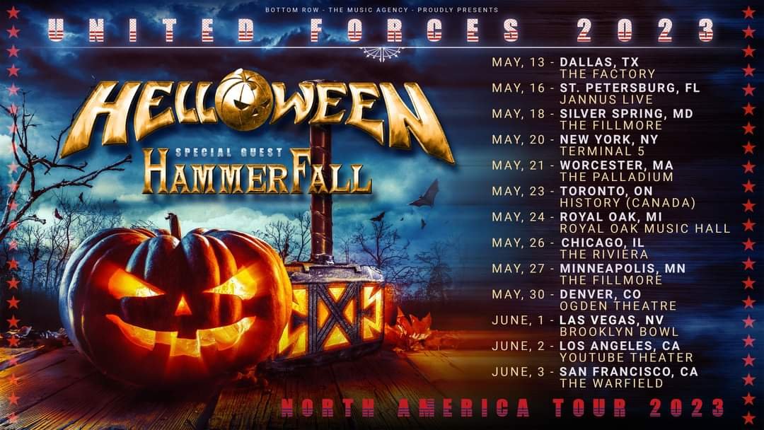 Helloween live: United Forces North America 2023 Cover Image