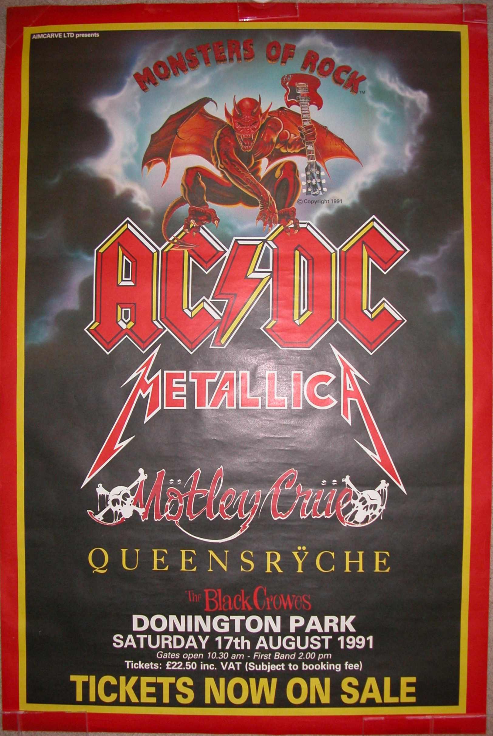 Monsters of cheap rock 1991