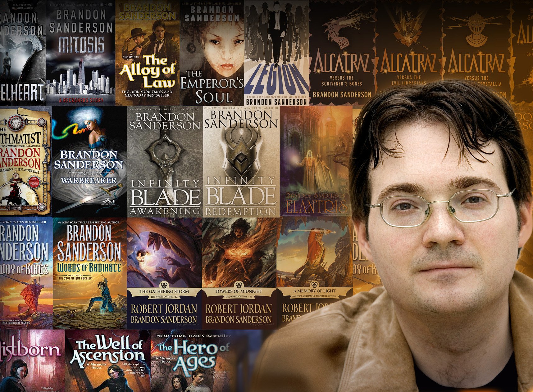 Brandon Sanderson music, videos, stats, and photos