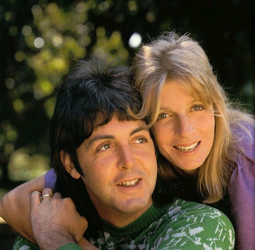 Linda McCartney, wife of former Beatles singer Paul