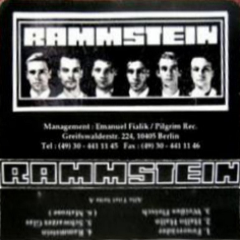 Альбом песен рамштайн. Rammstein 1994 обложки. Первая обложка Rammstein. Рамштайн треки. Обложка первого альбома Rammstein.