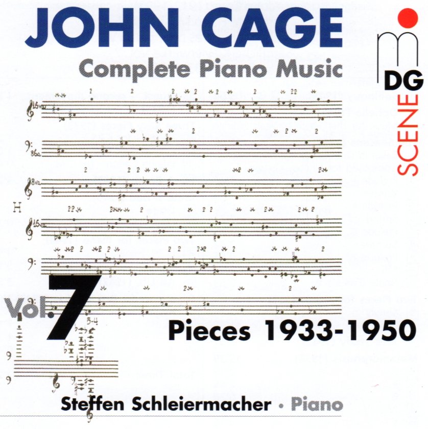 Complete Piano Music, Volume 7: Pieces 1933-1950 — John Cage; Steffen  Schleiermacher | Last.fm