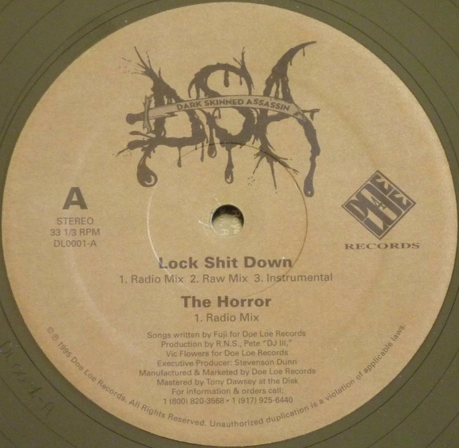 Lock Shit Down (Raw Mix) — Dark Skinned Assassin | Last.fm