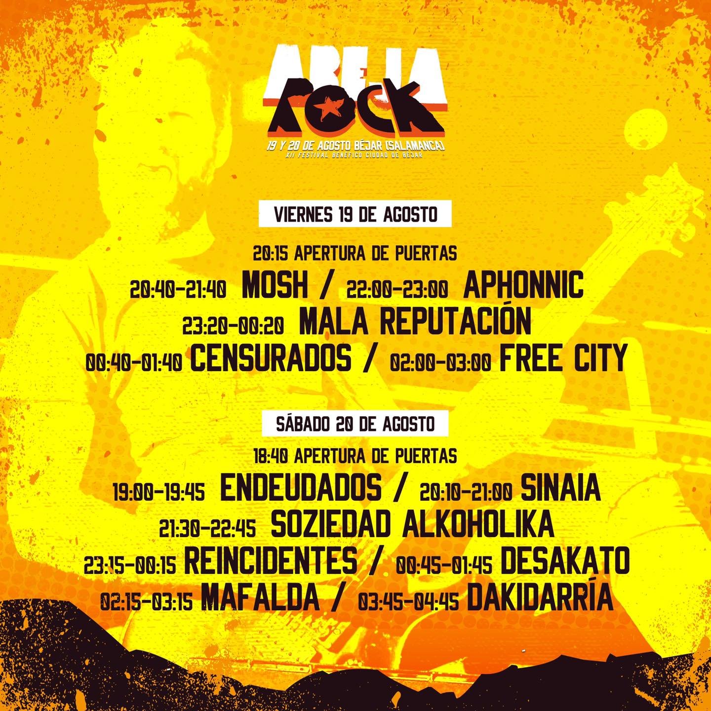 AbejaRock 2022 en AbejaRock (Bejar) el 19 Ago 2022 | Last.fm