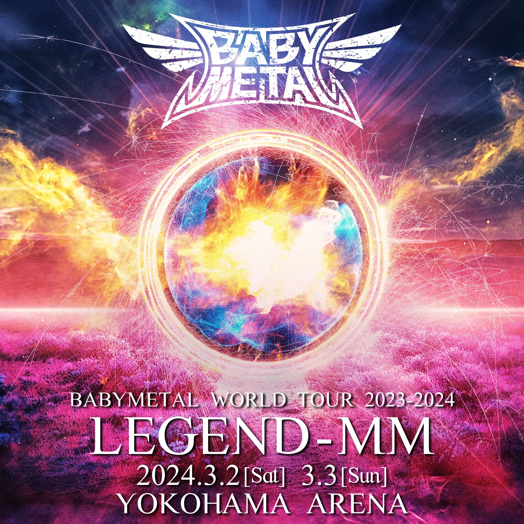 BABYMETAL at Yokohama Arena (横浜市) on 3 Mar 2024 | Last.fm