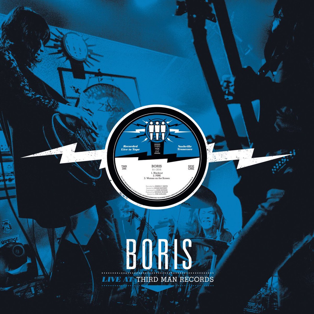 Man records. Boris &quot;live at third man (lp)&quot;. live at third man records. live обложка. blackout records.
