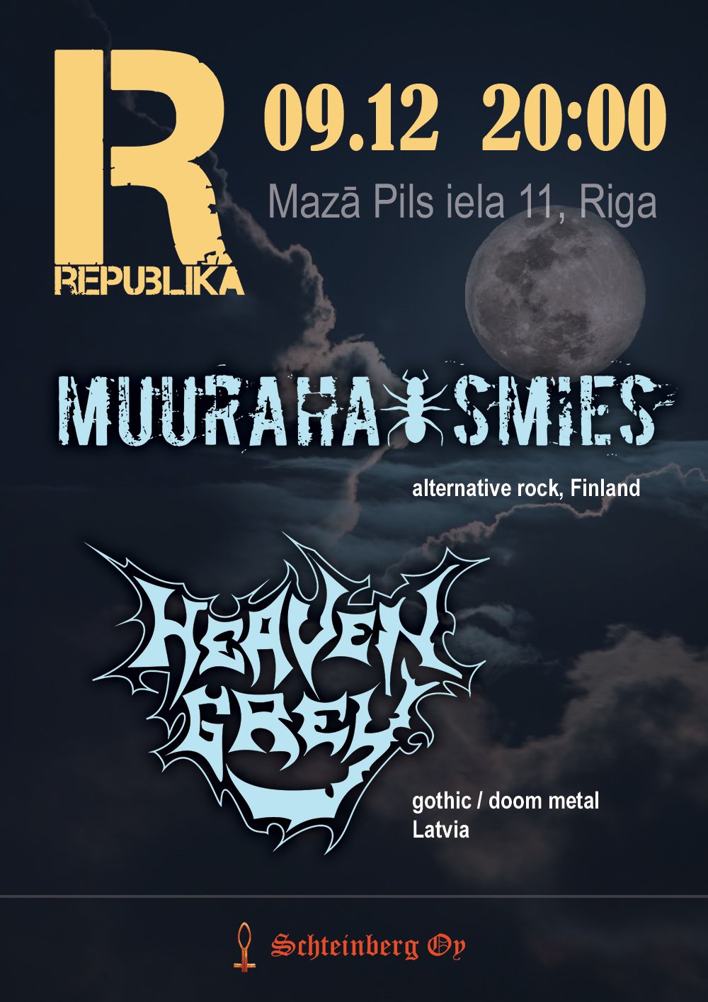 Muurahaismies at Republika (Rīga) on 9 Dec 2022 | Last.fm