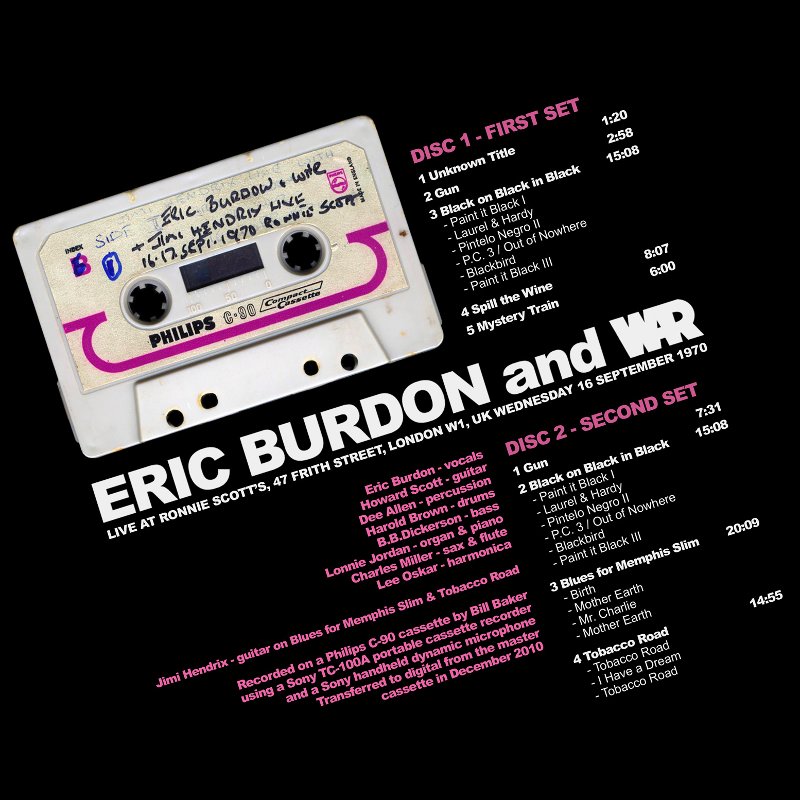 Wiki - Eric Burdon & WAR at Ronnie Scott's - Master — Eric Burdon & WAR