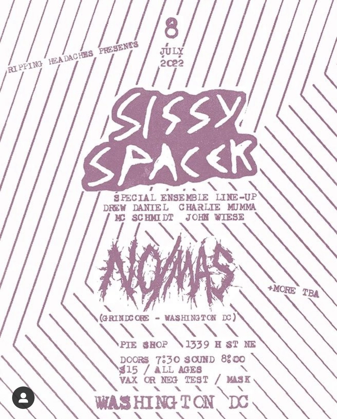 Sissy Spacek (Special Ensemble Line Up) / No Mas cover