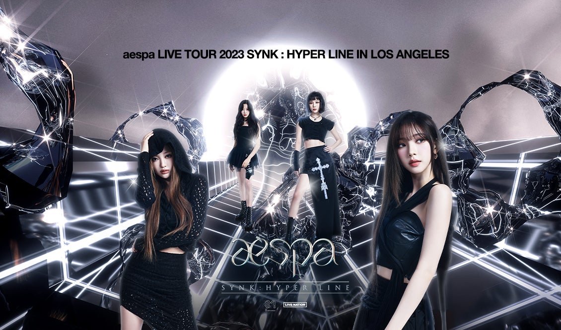 2023年 8月 13日、Crypto.com Arena (Los Angeles)にてaespa LIVE TOUR ...