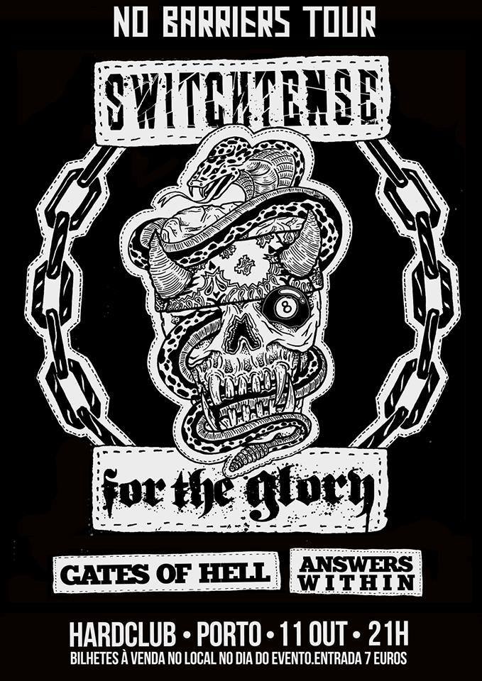 Switchtense No Barriers Tour At Hard Club Porto On 11 Oct 2013 Last Fm last fm