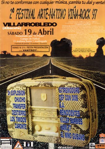 Viña Rock 1997 at Campo de fútbol (Villarrobledo) on 19 Apr 1997 | Last.fm