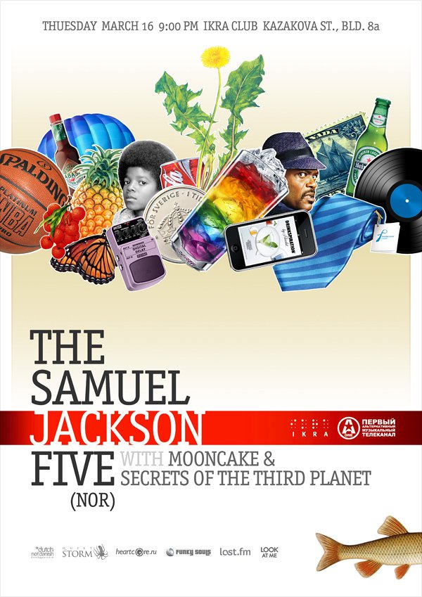 The Samuel Jackson Five At Ikra Moscow On 16 Mar 2010 Last Fm last fm