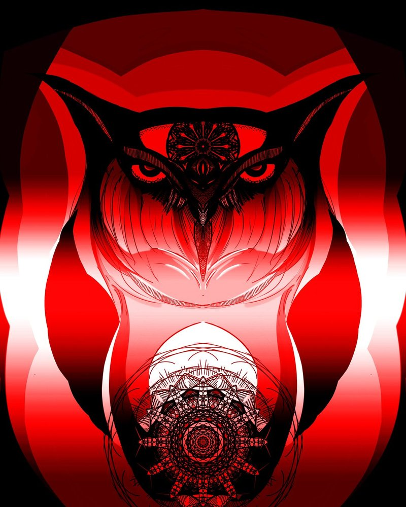 Алая сова 2. Демоническая Сова. Сова с красными глазами. Кровожадная Сова. Owl с красными глазами.