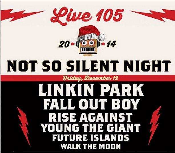 Not So Silent Night (Night 1) at Oracle Arena (Oakland) on 12 Dec