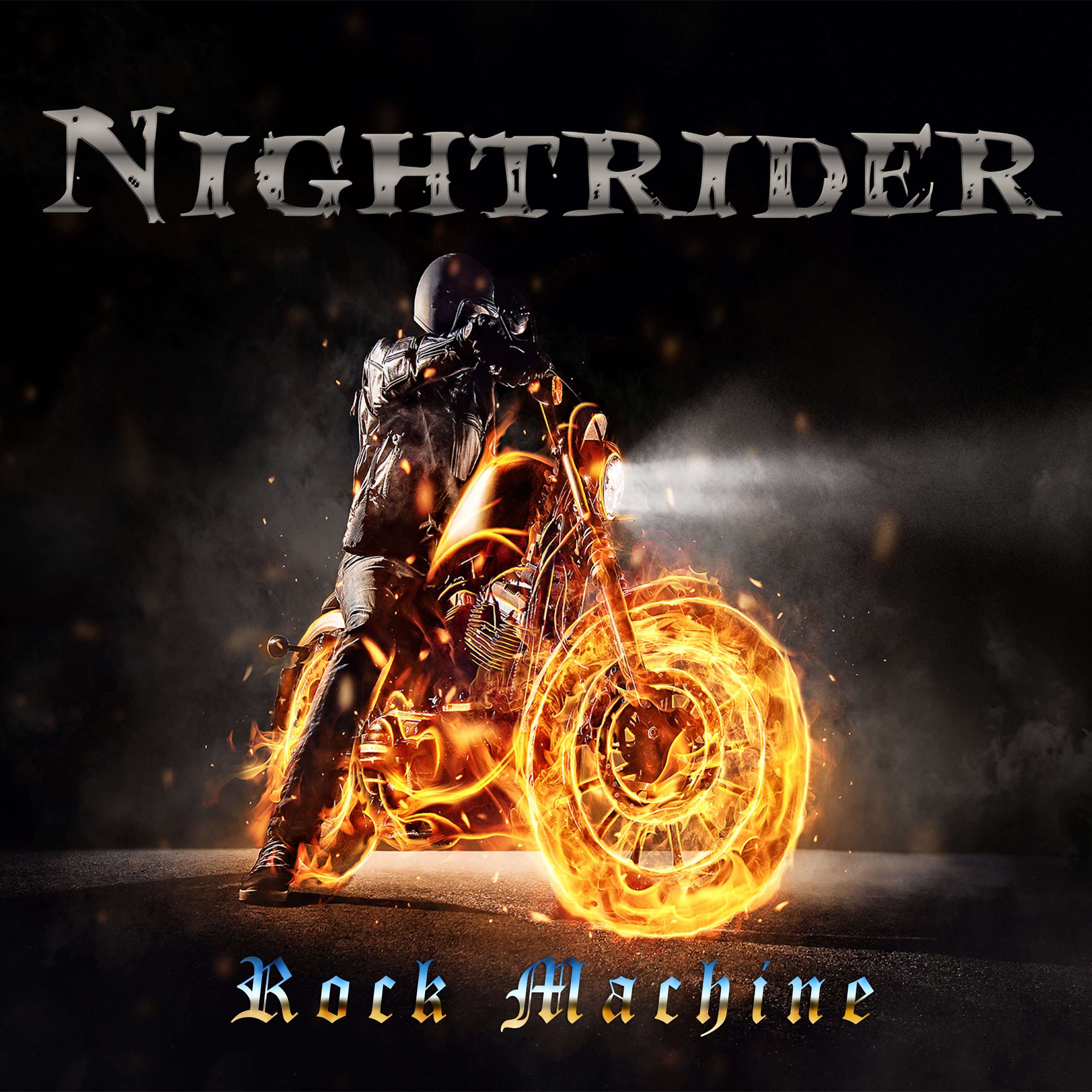 Рок машин песня. Nightrider Rock Machine. Nightriders картинки. Рыцарь рок альбом. Night Rider.