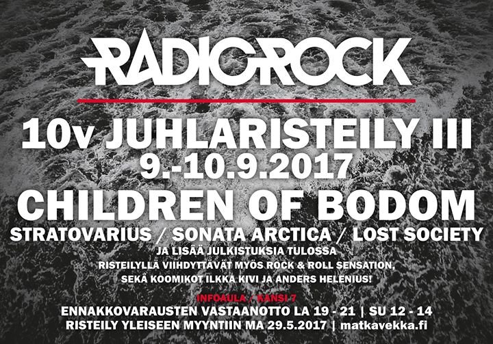 Radio Rock 10v Juhlaristeily III at Silja Europa  (Helsinki-Tallinn-Helsinki) on 9 Sep 2017 | Last.fm