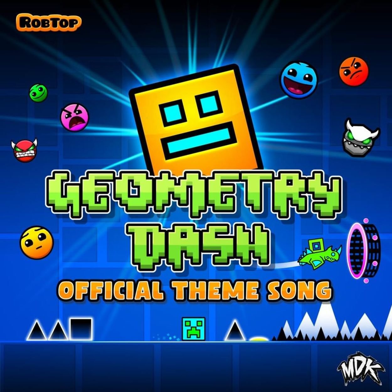 Robtop games. Скелет из геометрии даш пресс старт. Mdk geometry dash official theme song. Robtop games. Mdk geometry dash remix.