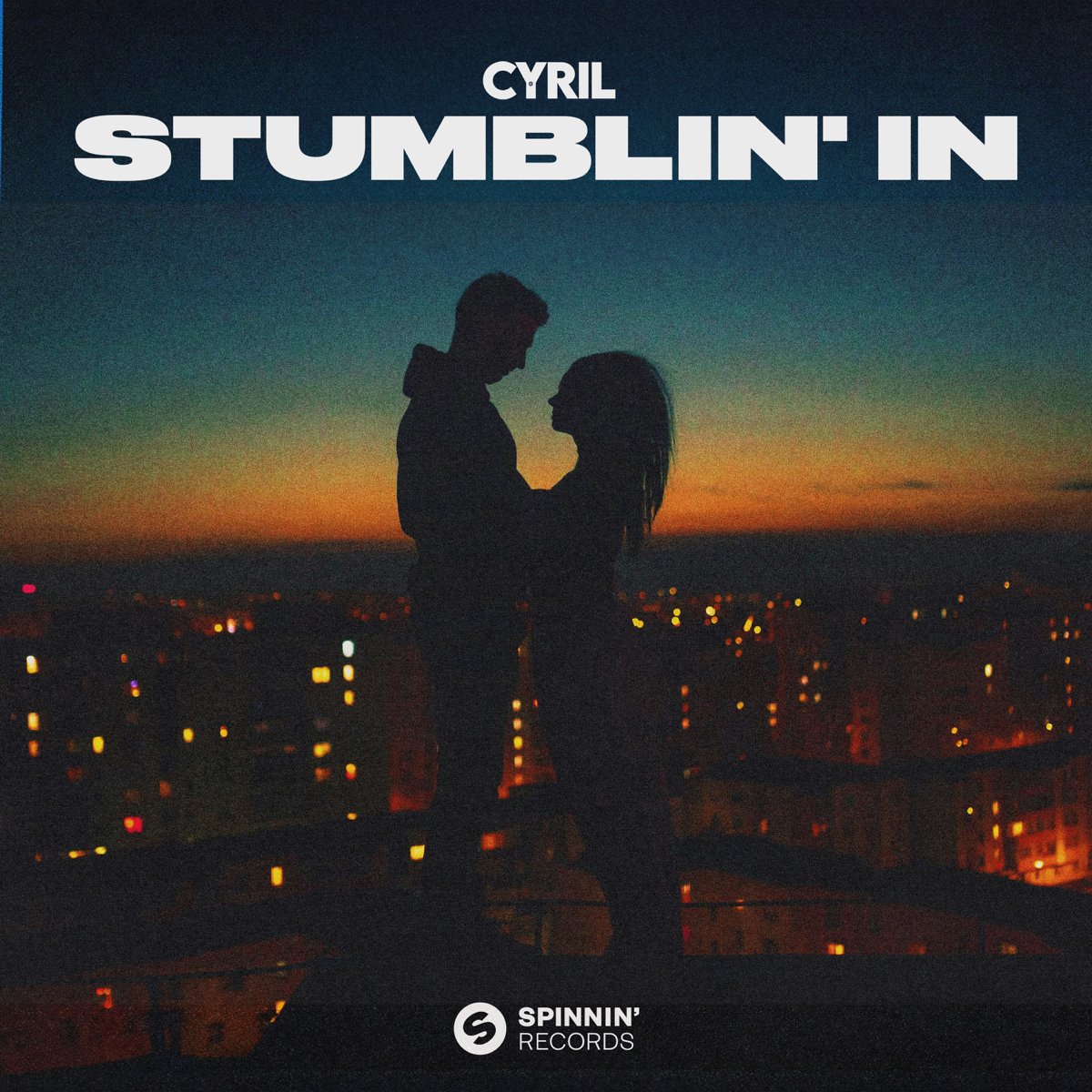 Stumblin in record mix. Любовь. парочка на крыше. парень и девушка вечером обнимаются. cyril - stumblin in.