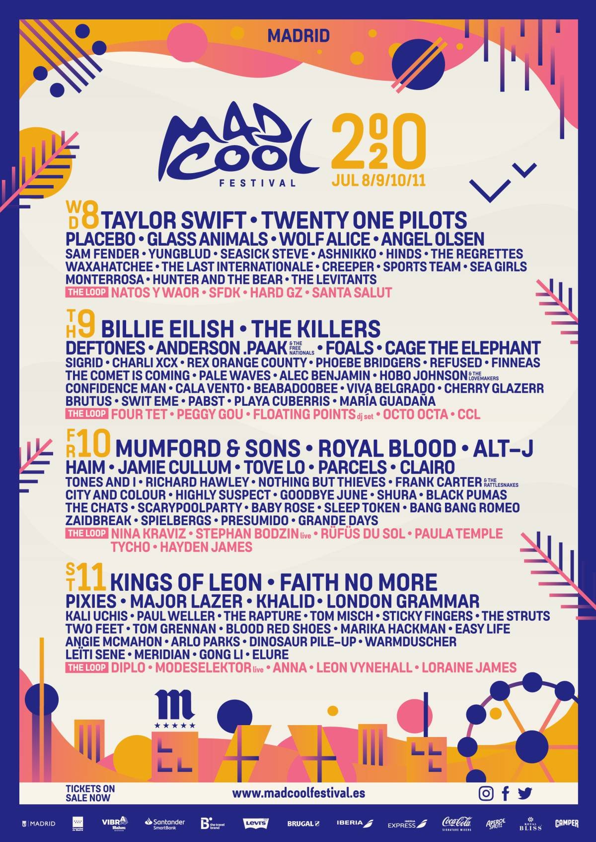 Mad cool cheap festival 2021