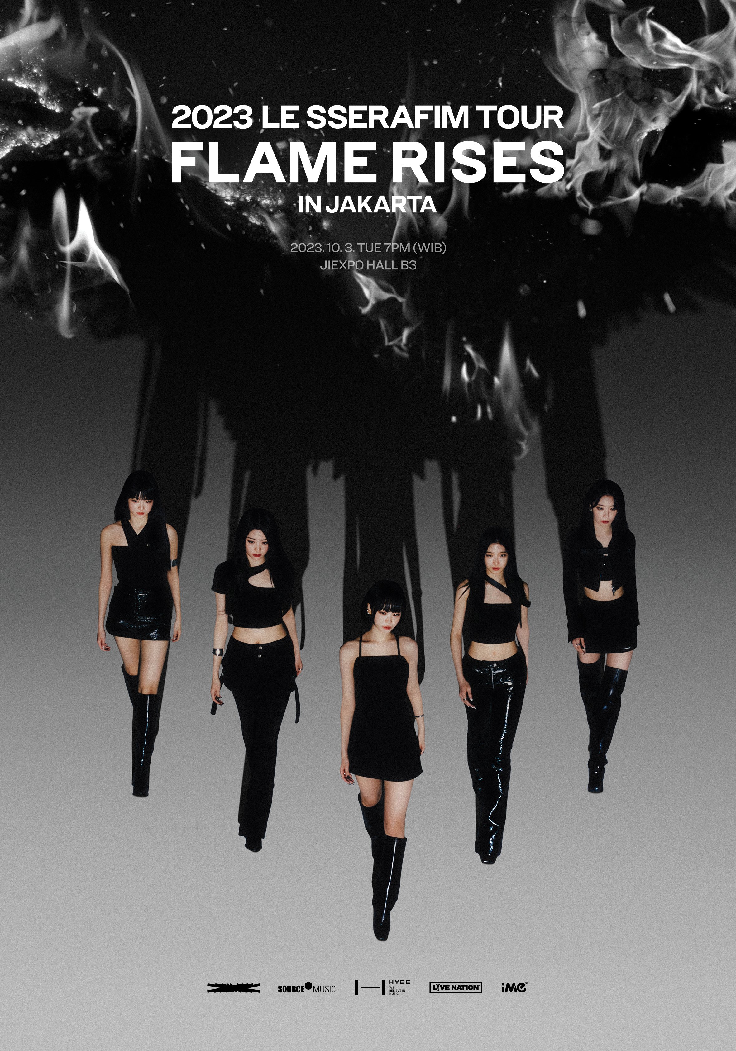 LESSERAFIM FLAME RISESジャカルタ LESSERAFIM FLAME RISESジャカルタ - メルカリ