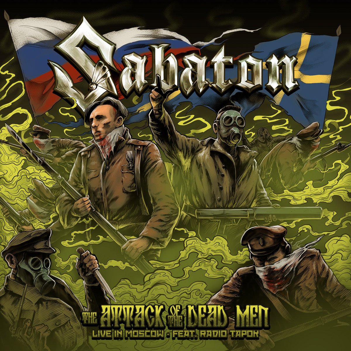 Sabaton stand. Атака мертвецов Осовец Сабатон. Сабатон атака мертвецов обложка. Sabaton атака мертвецов. Sabaton атака мертвецов обложка.