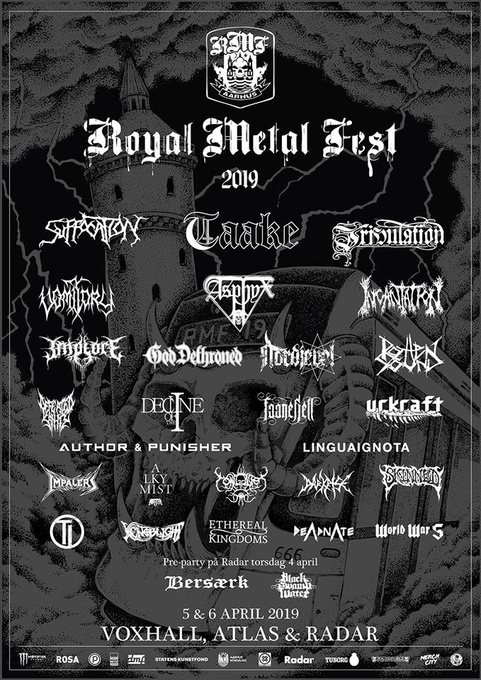 Royal Metal 2019 at Voxhall (Aarhus) on Apr 2019 | Last.fm