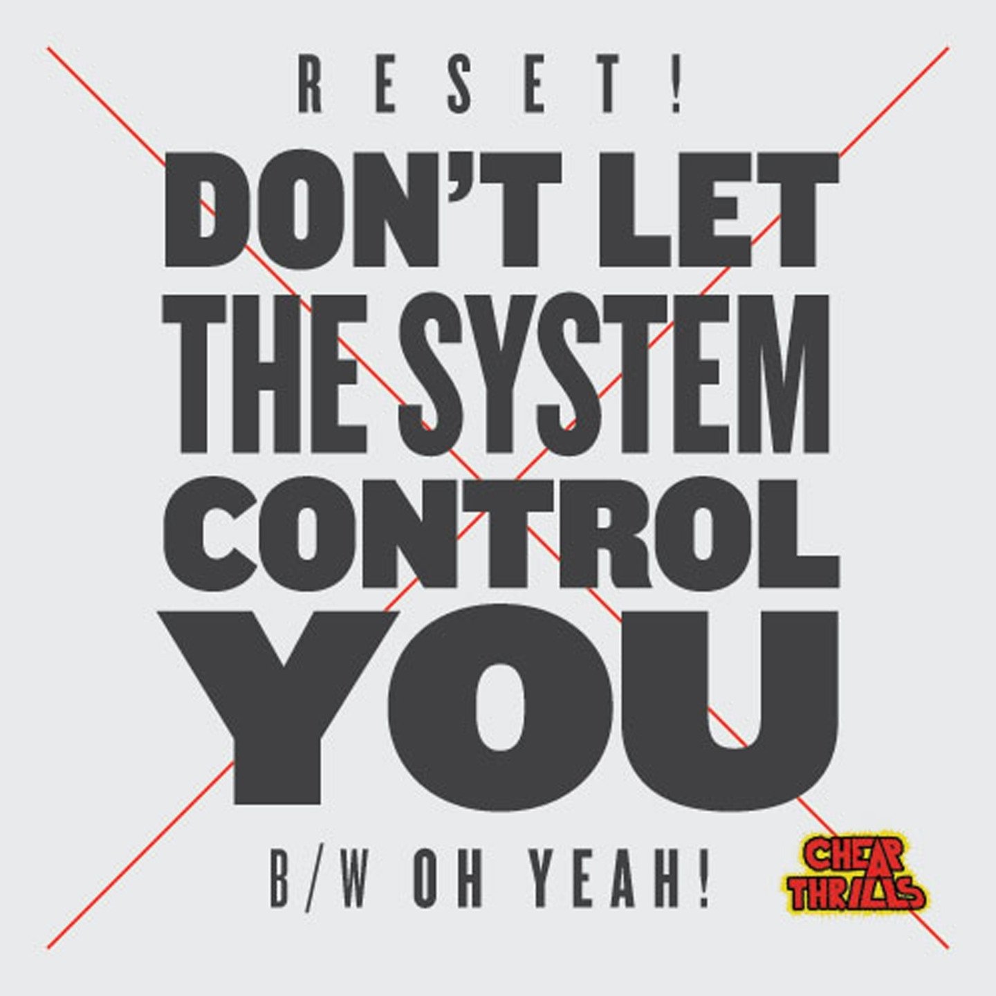 Dont control. You control.