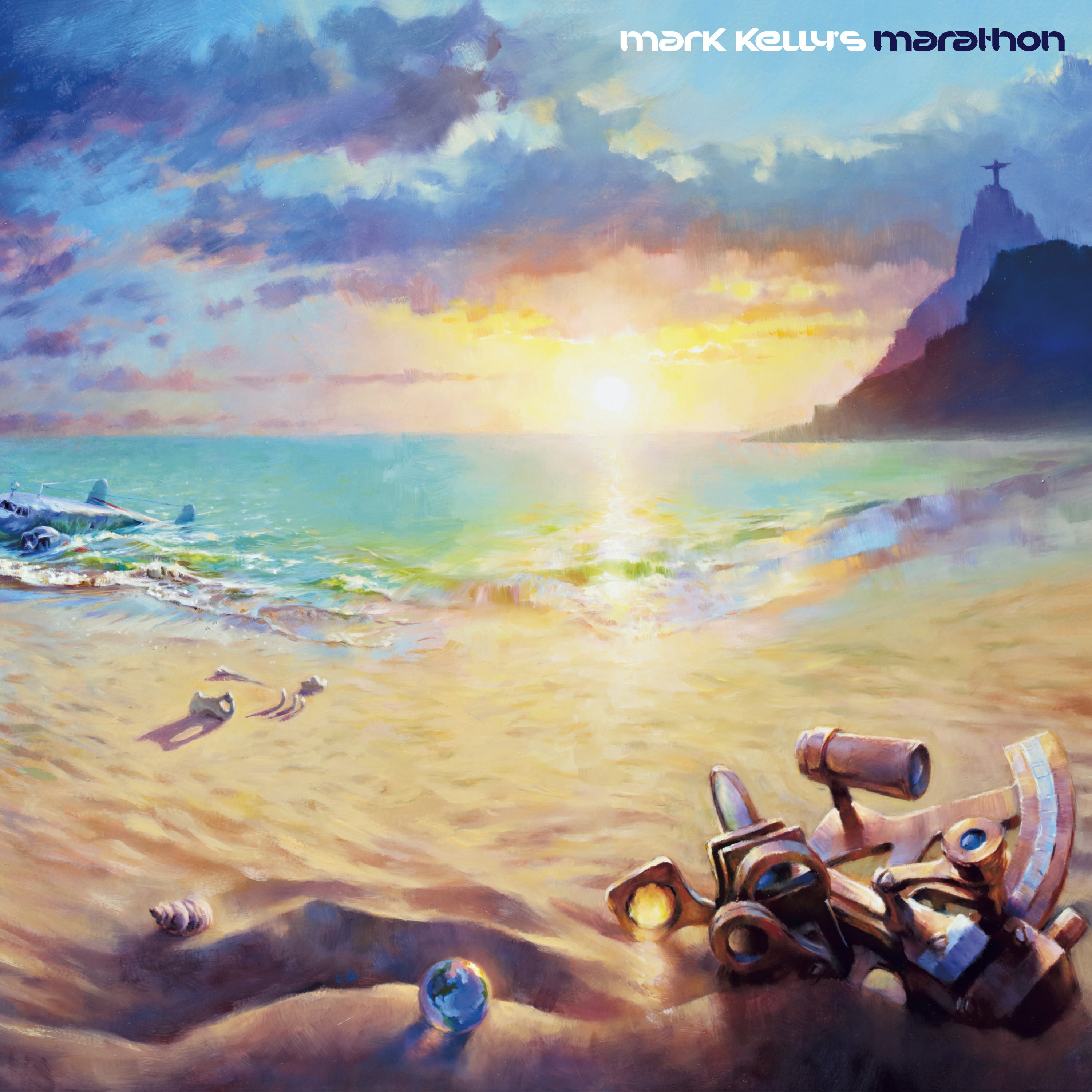 Mark kelly. Marathon Cover. Художник Mark Keathley.