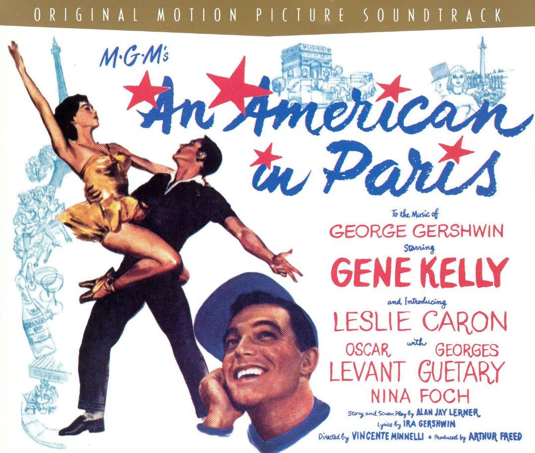Гершвин мюзиклы. Американец в Париже Гершвин. Афиша к мюзиклу американец в Париже. I got Rhythm Джордж Гершвин.