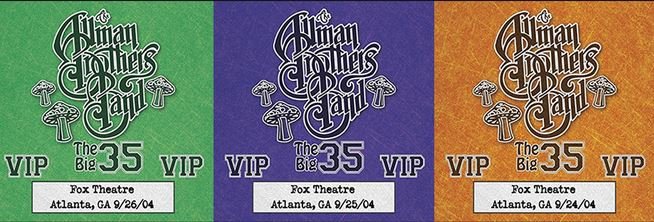 Fox Box: 3 Nights Live at Fox Theatre in Atlanta, Ga (September 25, 2004) —  The Allman Brothers Band | Last.fm