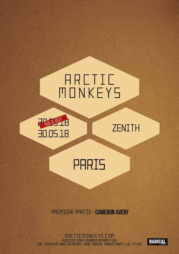 Arctic Monkeys Tranquility Base Hotel Casino Tour At Le Zenith