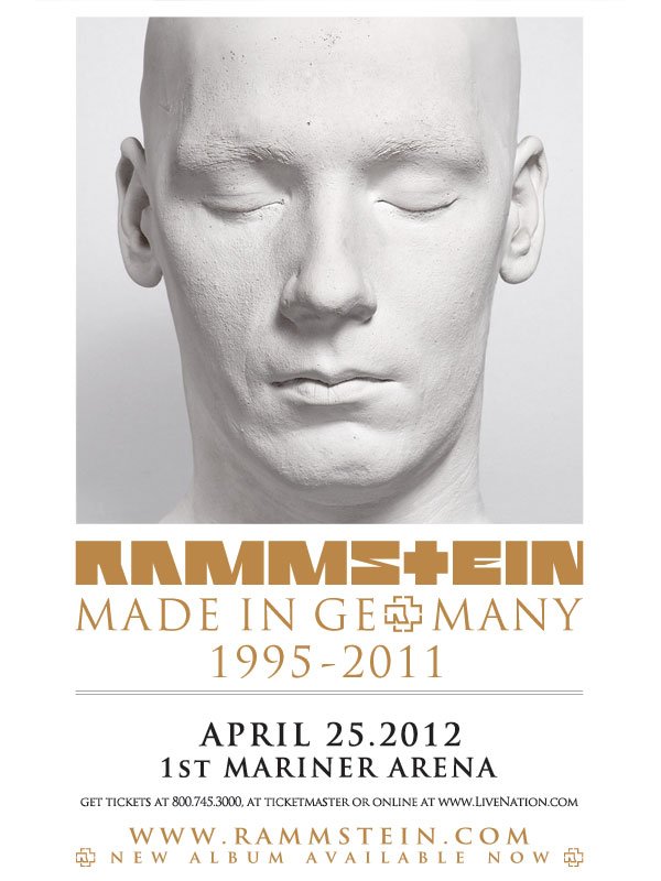 Rammstein: Made In Germany 1995–2011 Tour en 1st Mariner Arena