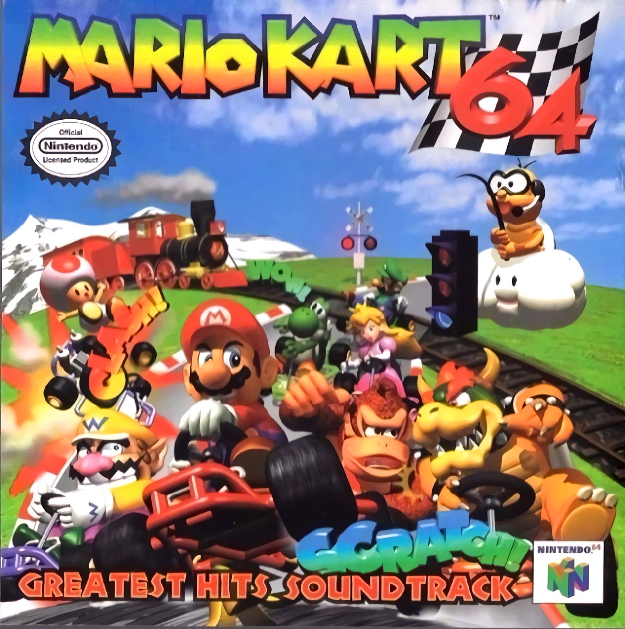マリオカート64 オリジナル・サウンドトラック 希少】マリオカート64 オリジナルサウンドトラック(サントラ)