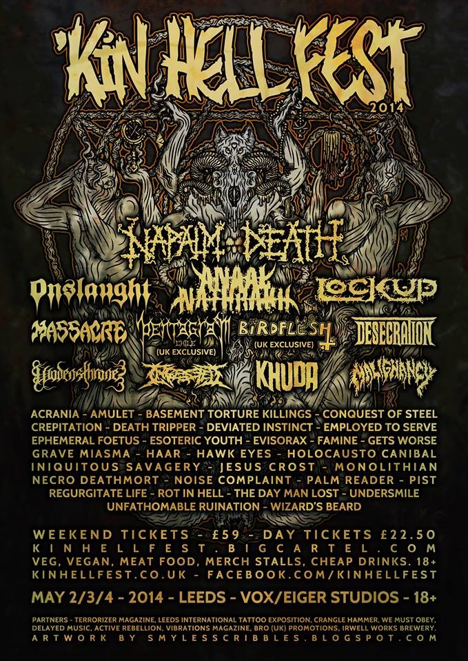 Kin Hell Fest 14 At Vox Leeds On 2 May 14 Last Fm