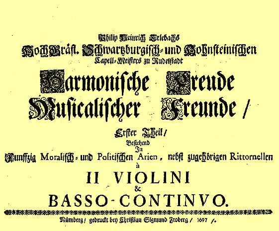 Erlebach: Kommt, ihr Stunden, macht mich frei — Philipp Heinrich Erlebach |  Last.fm