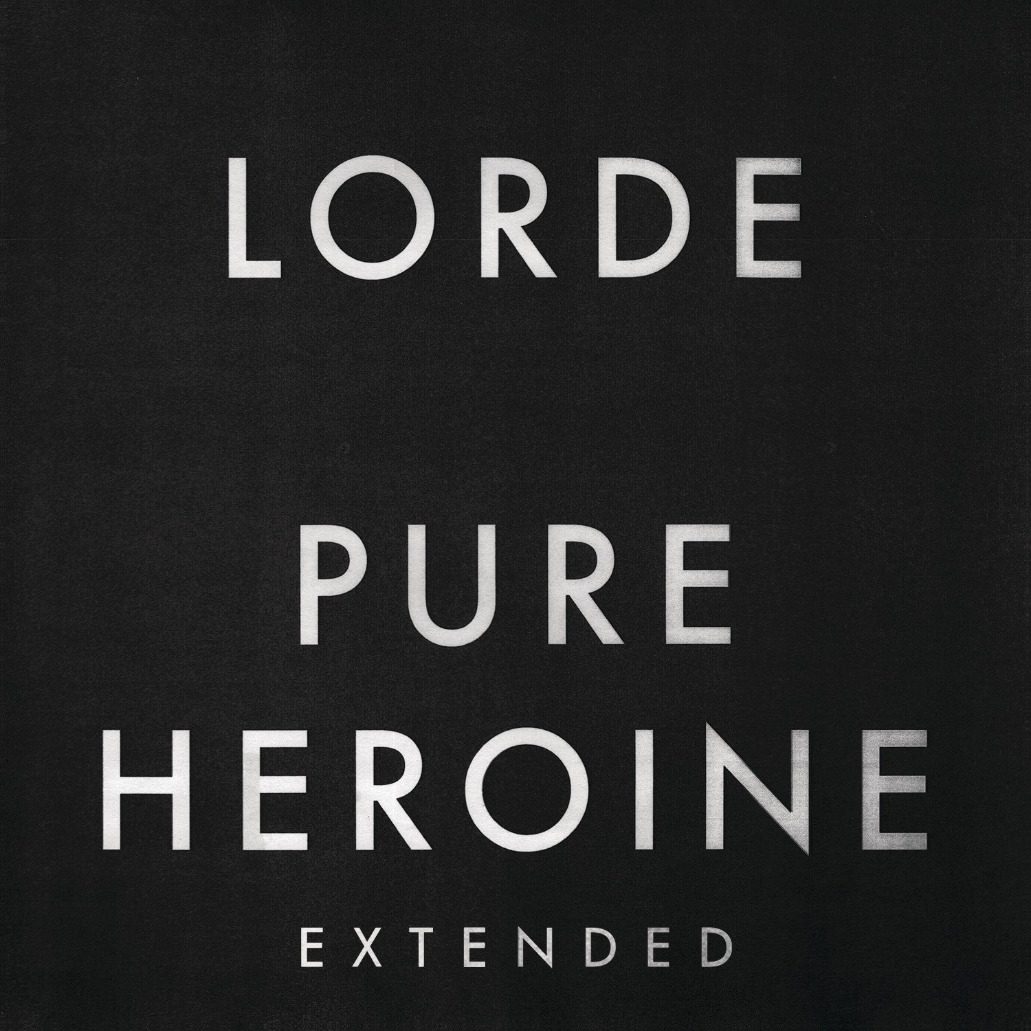 Pure Heroine Extended Album Cover
